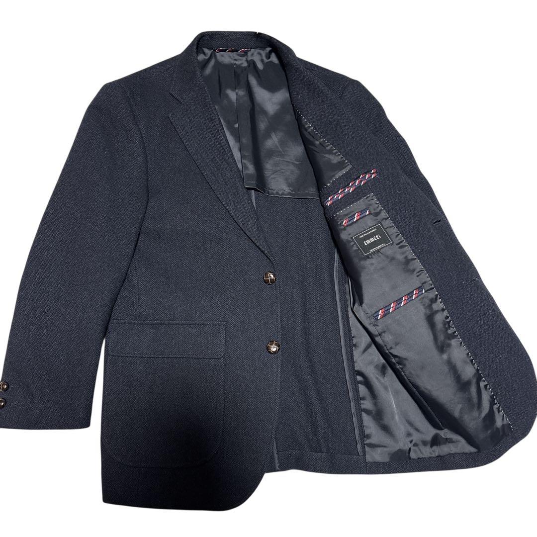 【美品】Kent イタリア生地 ヘリンボーン M クルミボタン