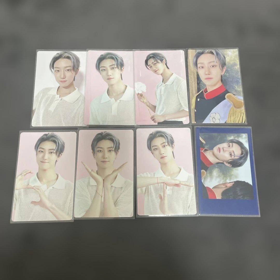 ミンハオ カフェトレカ トレカ SEVENTEEN グッズ SEVENTEEN Cafe in Seoul THE8 ミンハオ トレカセット - メルカリ