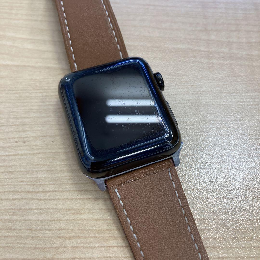 Apple Watch series2 42mm 本体 レザーバンド