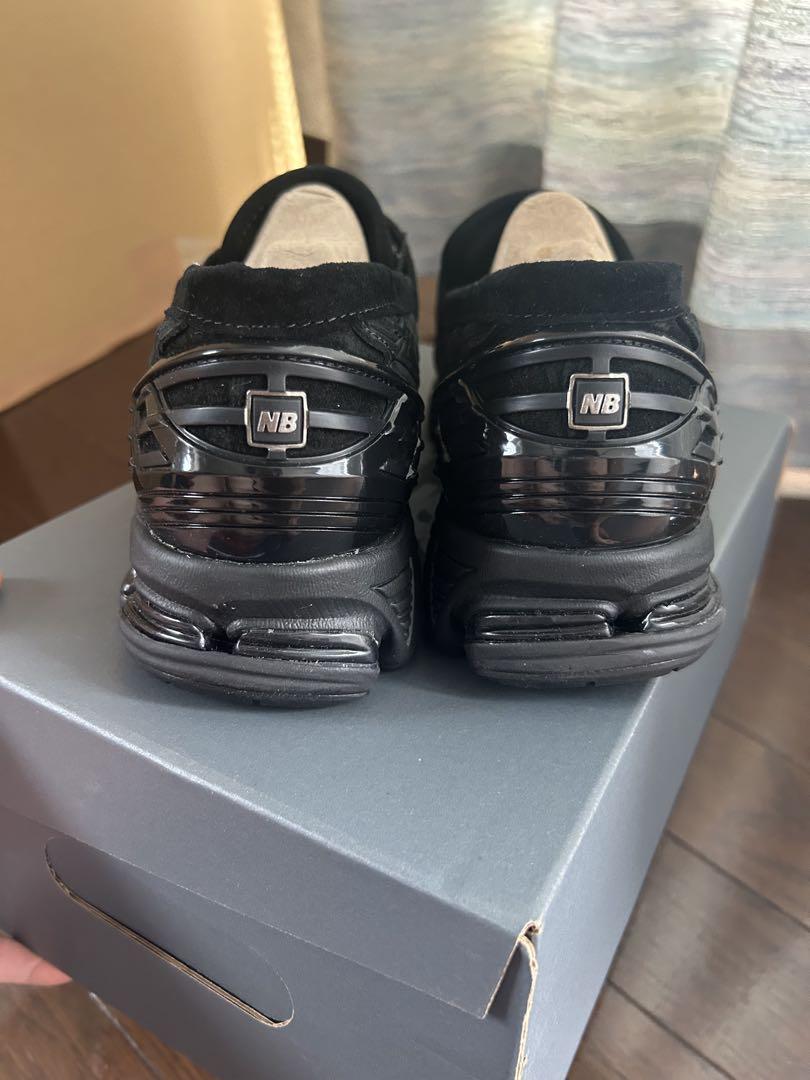 靴 27cm US9 New Balance 1906L Black Suede