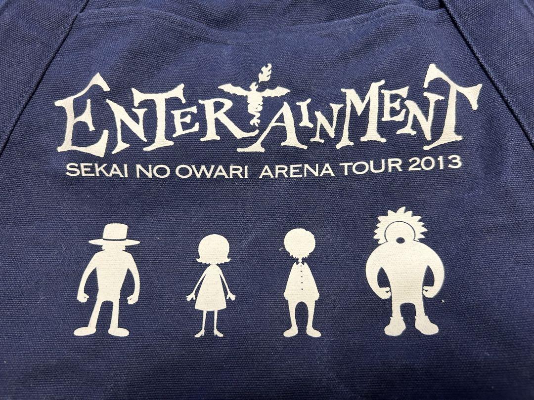 【代引き不可】 SEKAI NO OWARI ARENA TOUR 2013 トートバッグ ミュージシャン
