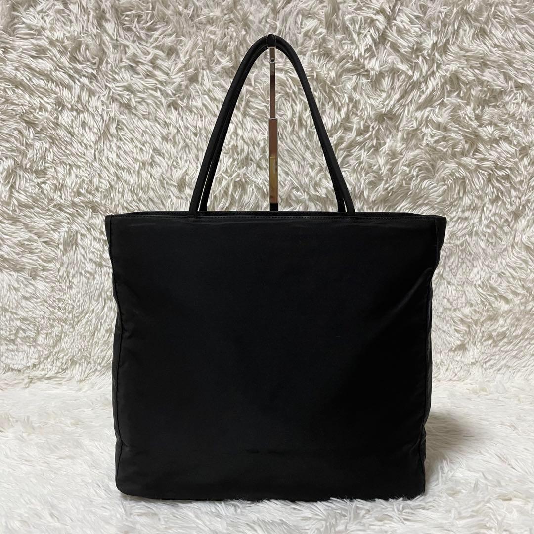 【美品】PRADA プラダ トートバッグ ハンドバッグ ナイロン ブラック 黒 【美品】PRADA プラダ トートバッグ ハンドバッグ ナイロン ブラック 黒