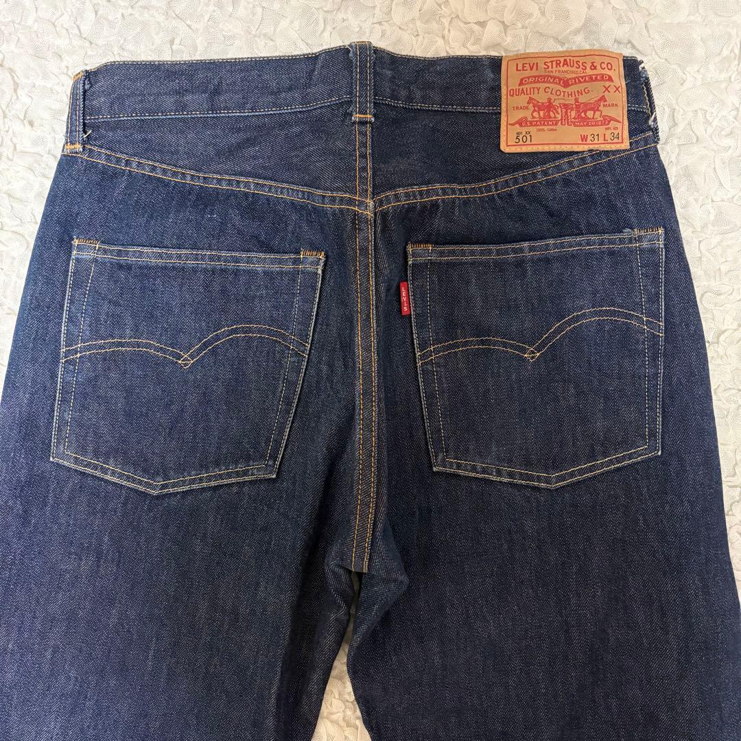 【濃紺】LVC LEVI'S 501xxダブルネーム コーンミルズw31 【濃紺】LVC LEVI'S 501xxダブルネーム コーンミルズw31