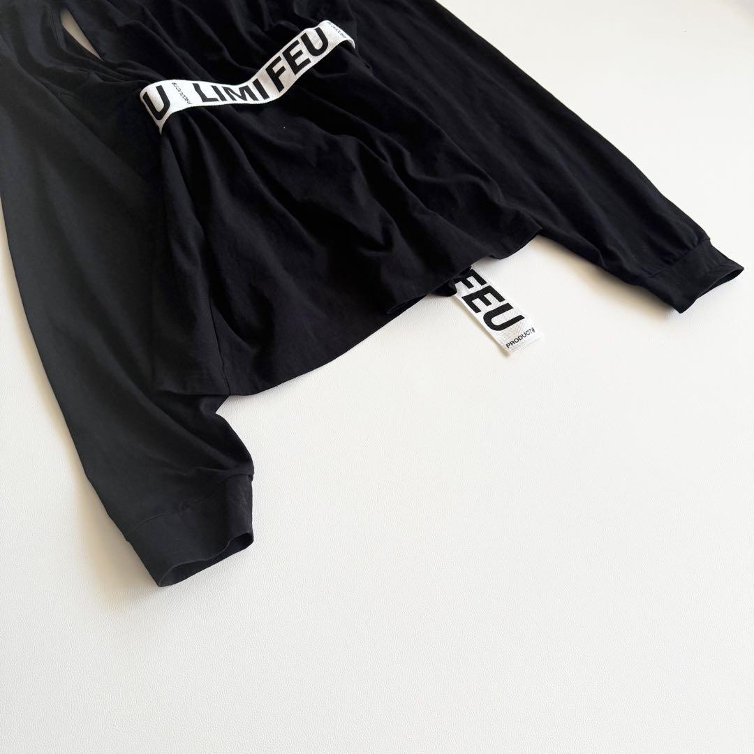 【リミフウ】PRODUCT0 ホールベルト カットソー S ドロップショルダー
