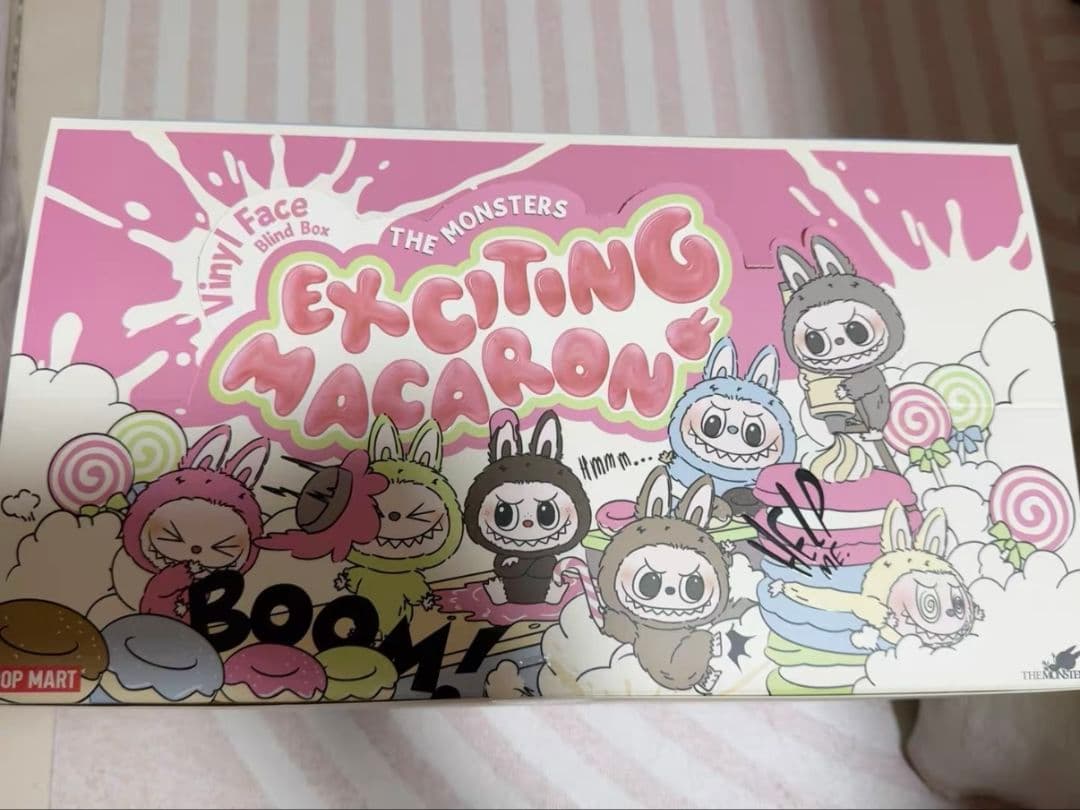 POPMART LABUBU THE MONSTERS マカロンぬいぐるみ