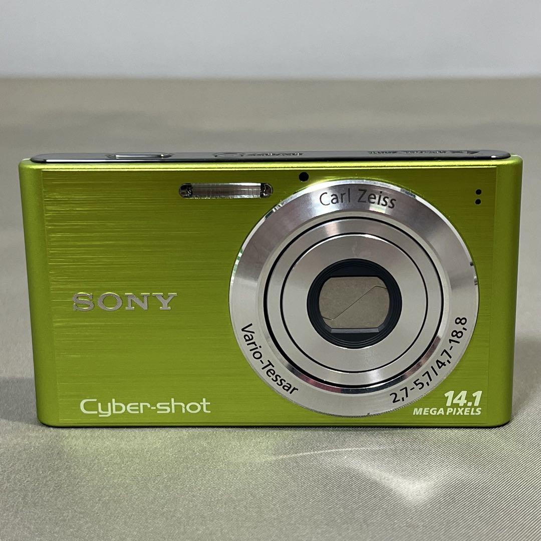 【美品】SONY ソニー Cyber-shot DSC-W320 グリーン