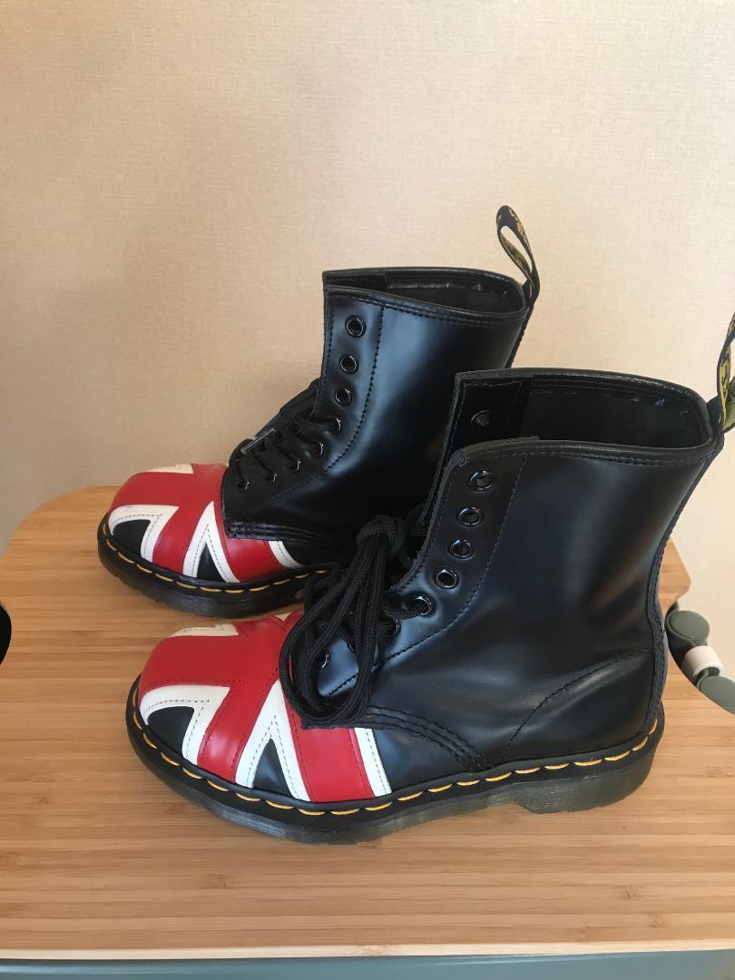 特価超歓迎 超美品 Dr.Martens マーチン ユニオンジャック 23 cTKxX-m64188258900 低価大特価