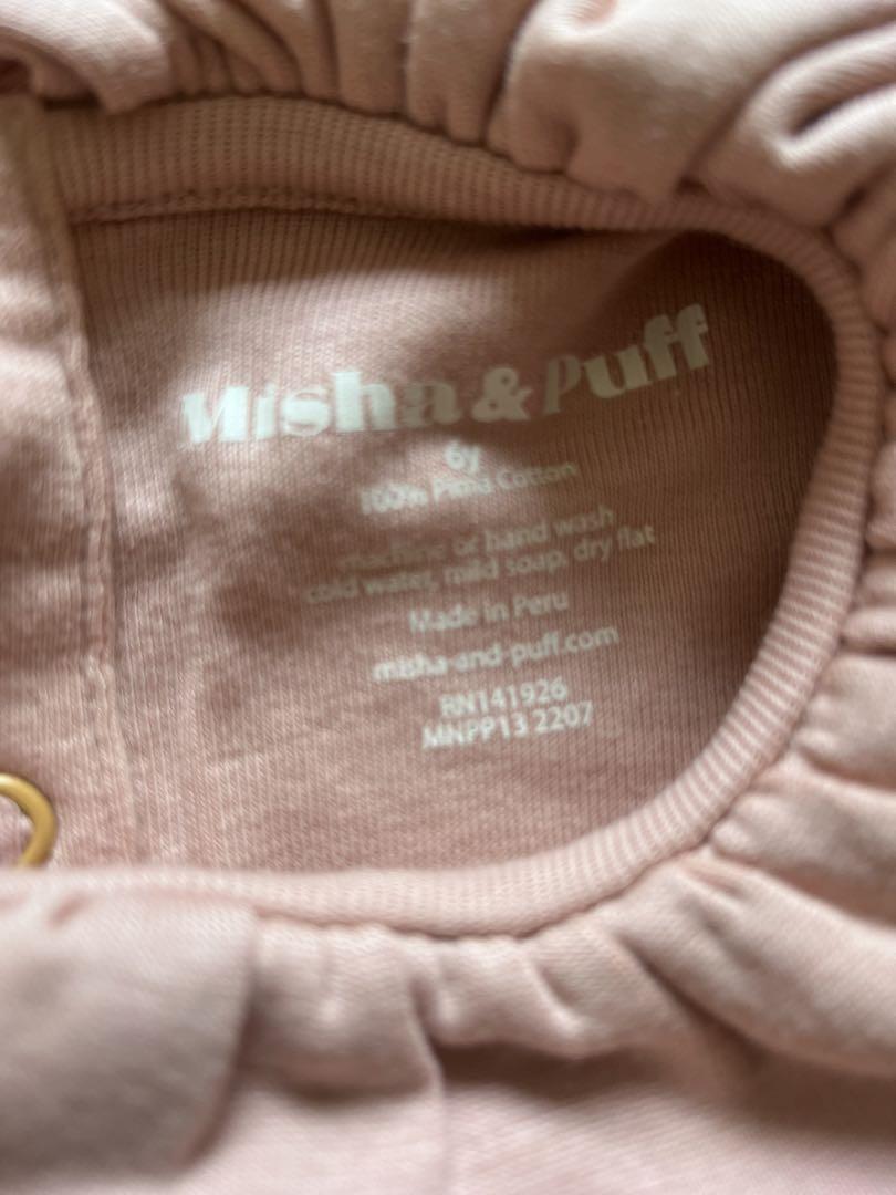 新品未使用⭐︎Misha&Puff フリルカラー ベビーピンク ワンピ 6Y