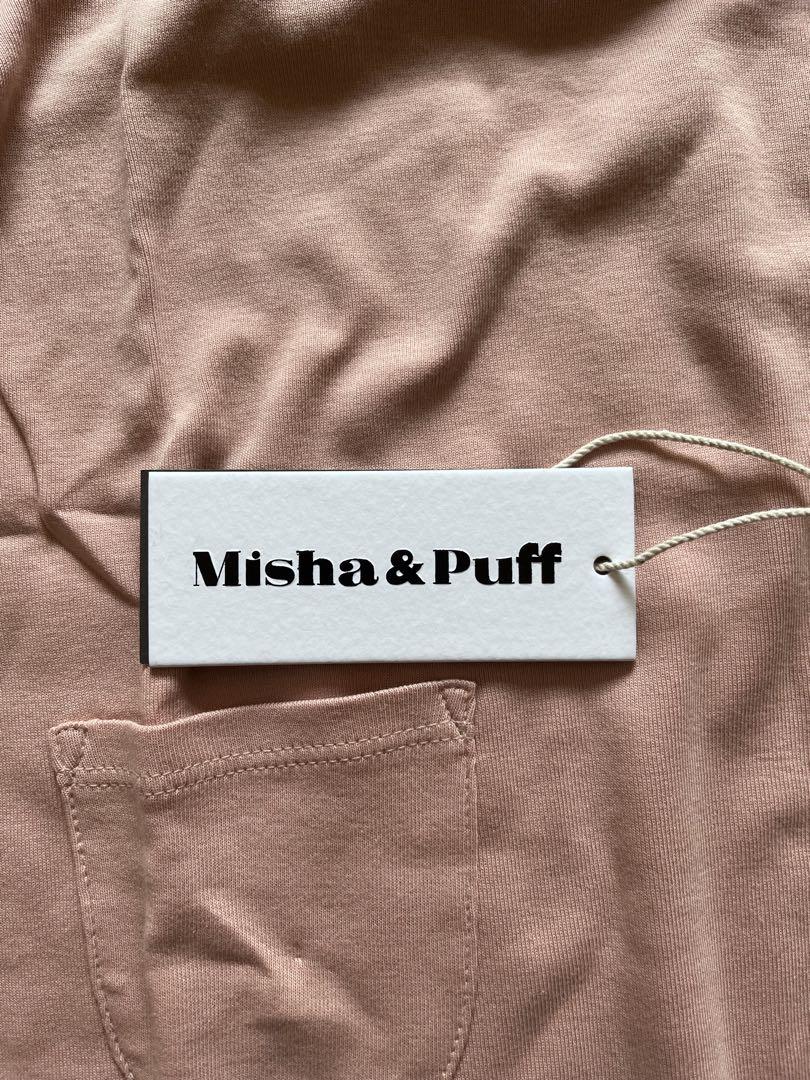新品未使用⭐︎Misha&Puff フリルカラー ベビーピンク ワンピ 6Y