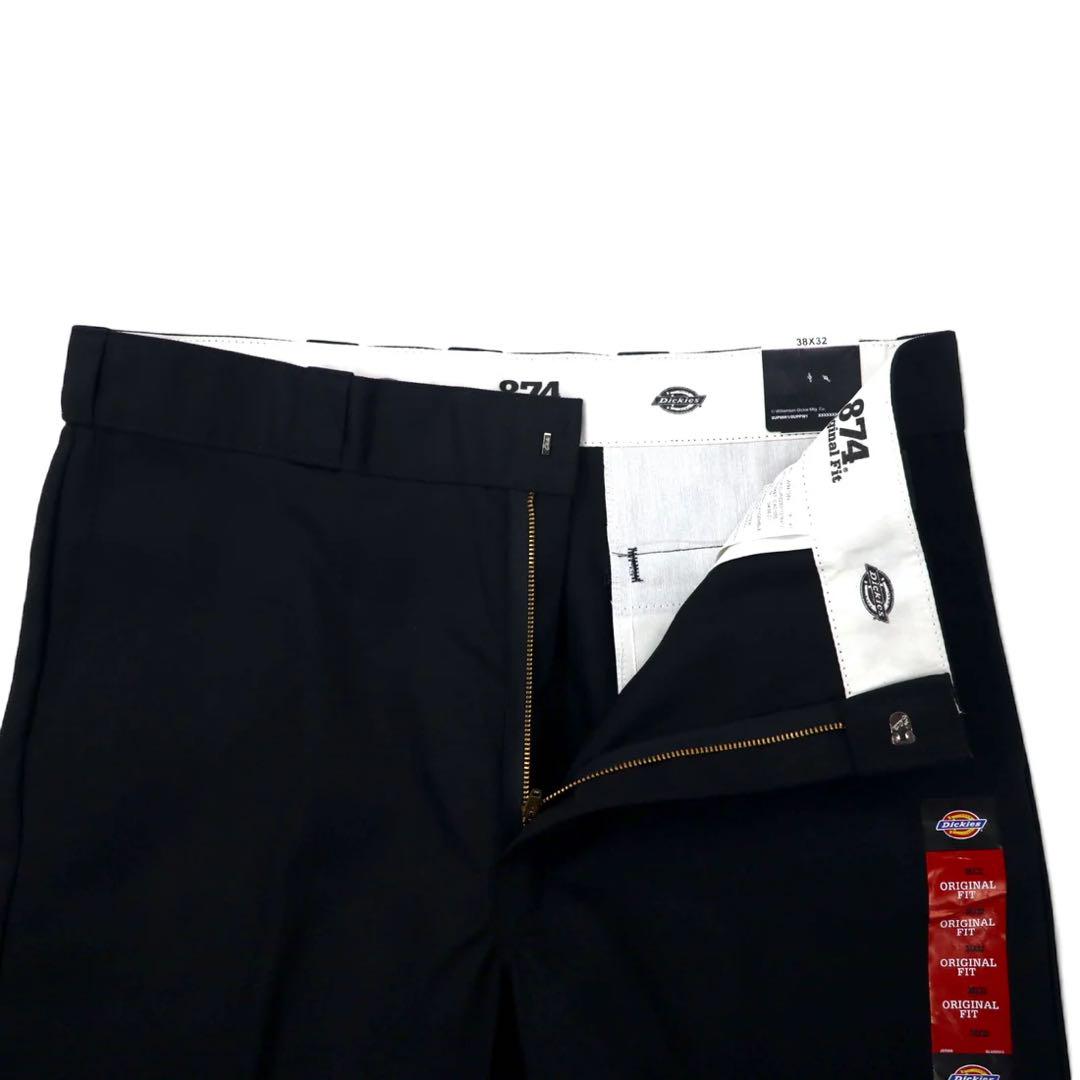 DICKIES 874 オリジナルフィット ワークパンツ 38 ブラック