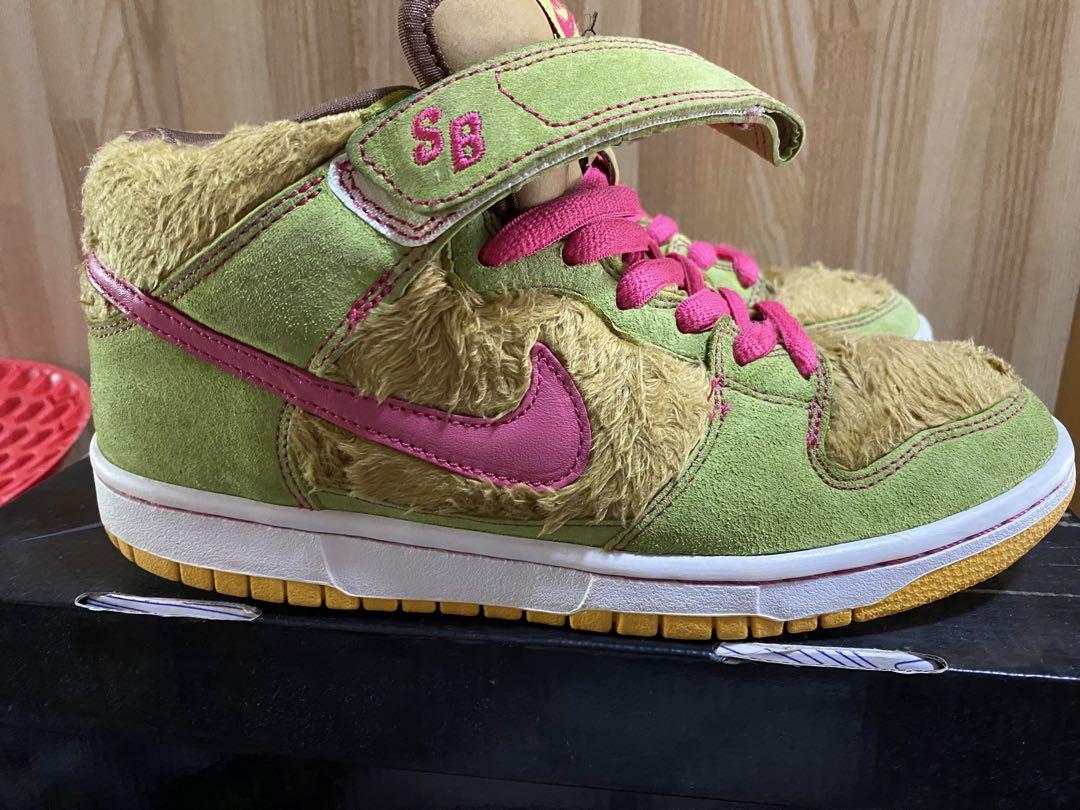 スケートボード Nike dunk SB bear mid 24.5cm