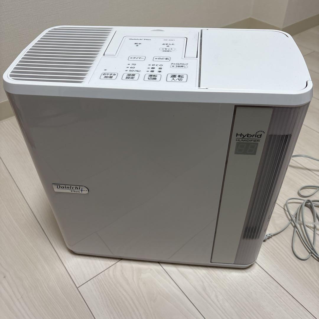 ダイニチ ハイブリッド加湿器 ホワイト加湿器