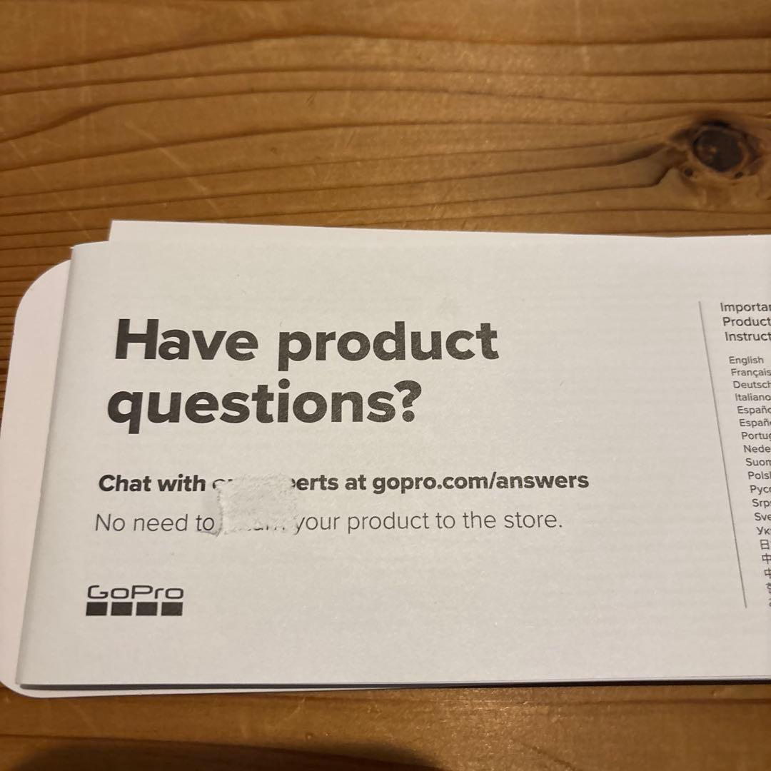 GoPro11 本体と付属品