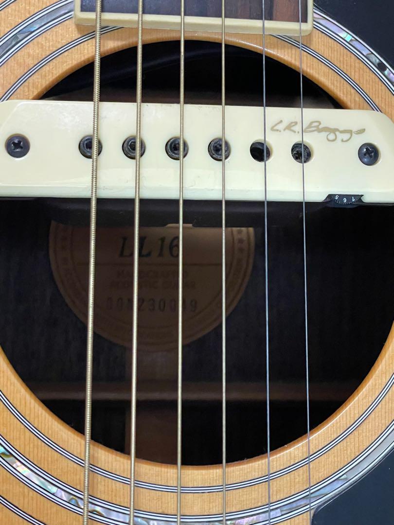YAMAHA アコースティックギター　LL16 LR Baggsピックアップ付