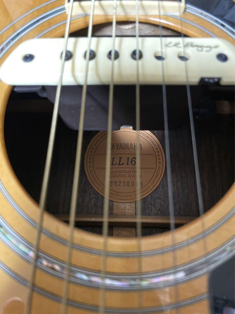 YAMAHA アコースティックギター　LL16 LR Baggsピックアップ付