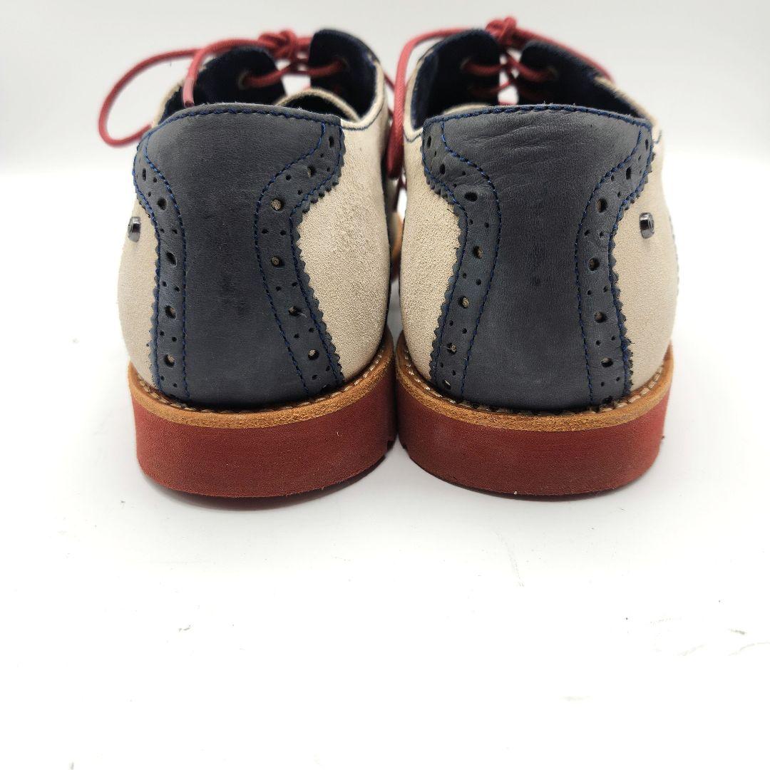 極美品】ROCKPORT サドルシューズ バイカラー スウェード
