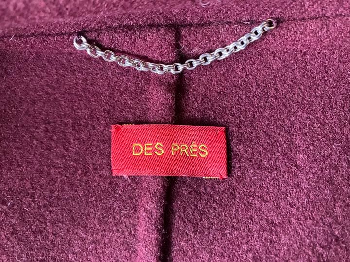 人気商品】 【TOMORROWLAND/DES PRES】ウールカシミヤロングコート