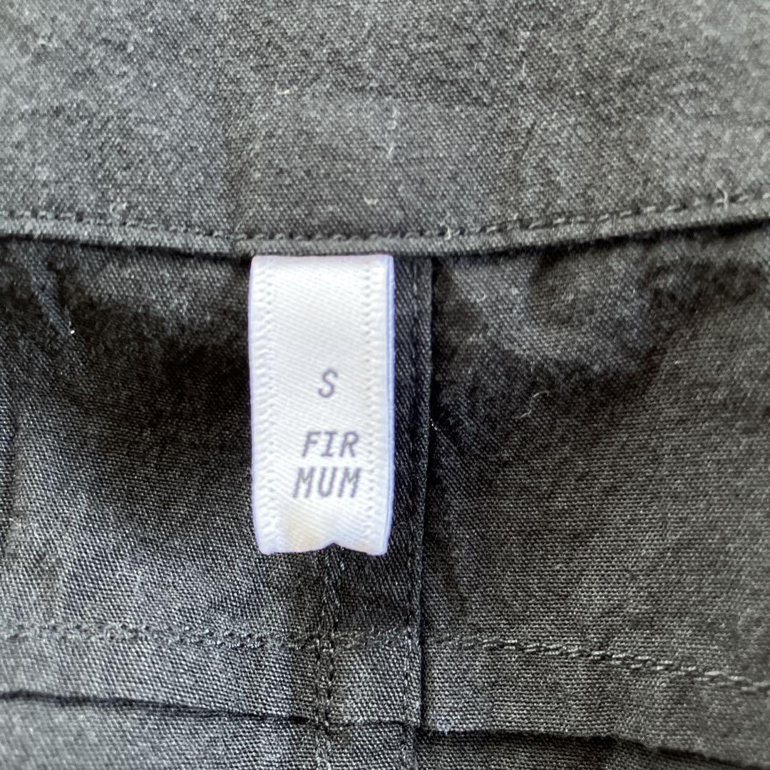 FIRMUM 40/1オーガニックコットン強撚ウェザーモッズコートS