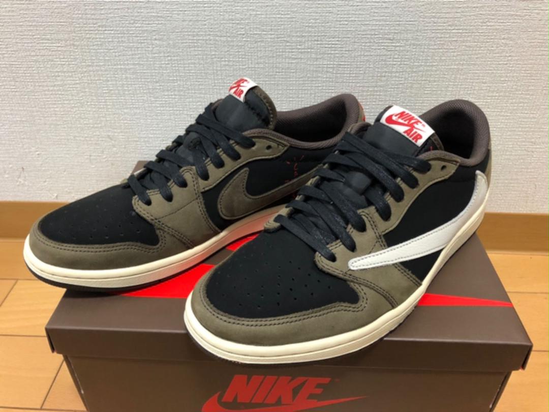 67600円 高評価のクリスマスプレゼント NIKE Travis Scott エアジョーダン1 Low