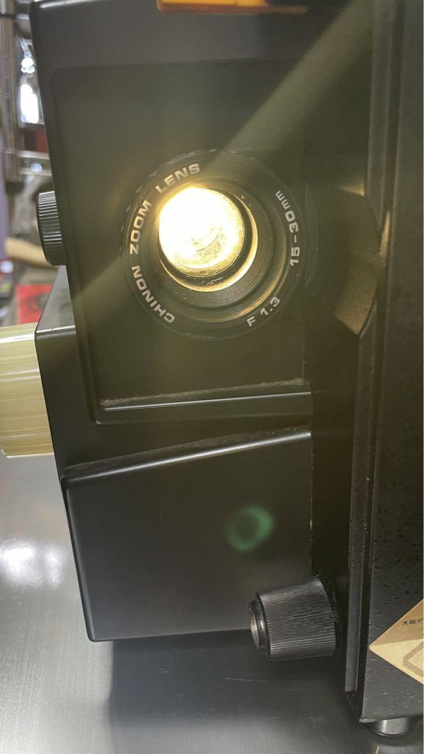 8ミリ映写機】CHINON Sound 7200 テレビ・映像機器