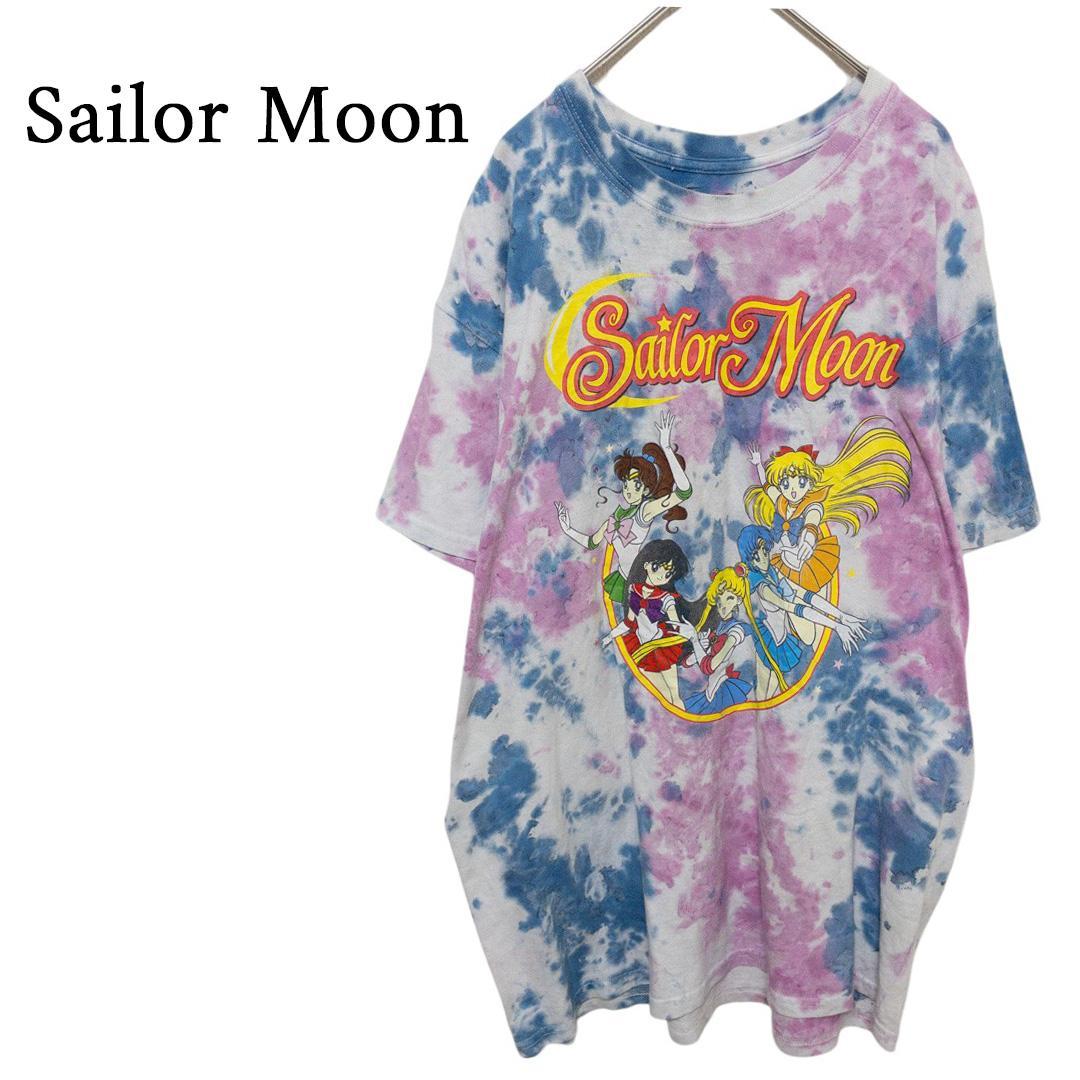 ☆Sailor Moon☆ セーラームーン 集合 タイダイ Tシャツ C4672