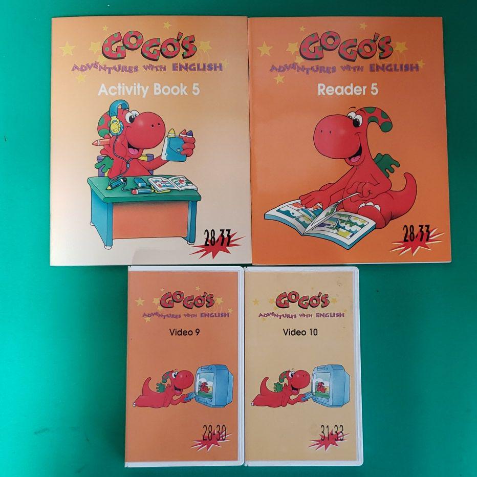 GOGO'S ADVENTURES WITH ENGLISH 28-33 中古 - メルカリ