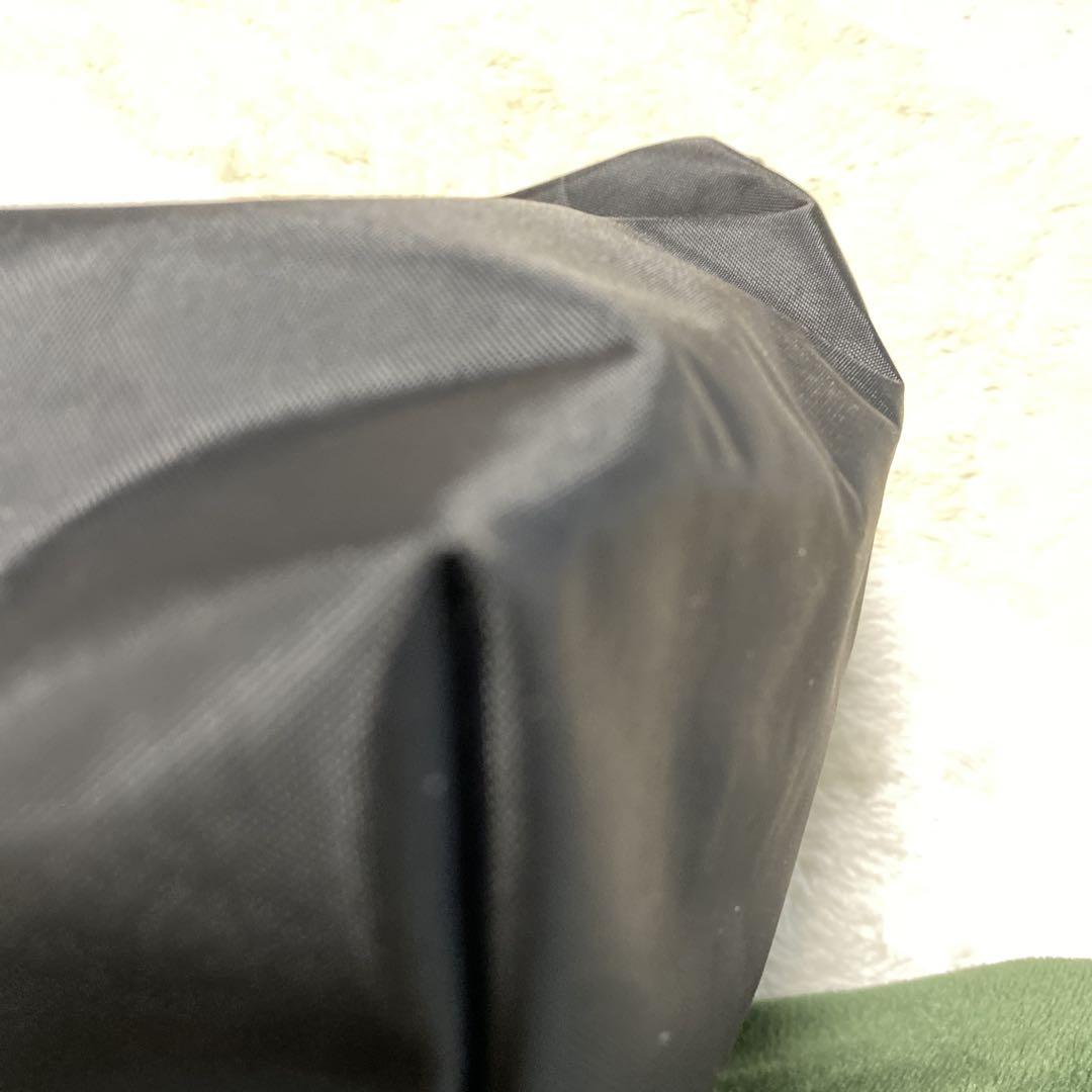 ナイロン・レザー フラップ付きバックパック