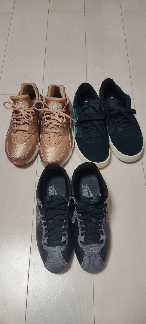 nike puma 3足まとめ売り 23.5cm