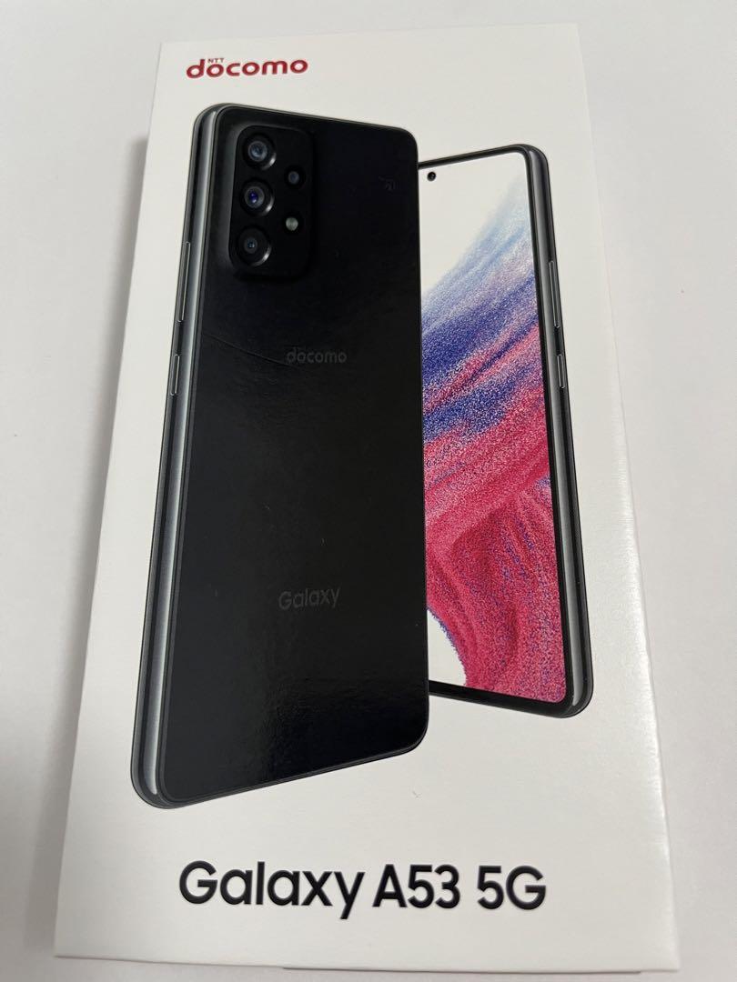 Galaxy A53 5G オーサムブラック 128 GB docomo 日本からの直送 家電