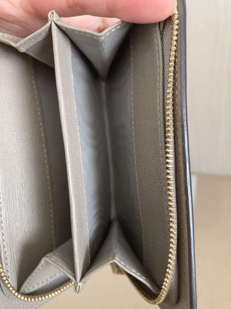美品★☆定番　FURLA フルラ 上品　財布 ウォレット　二つ折り　グレー