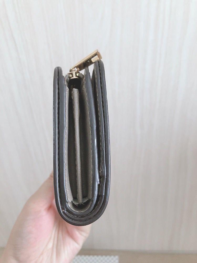 美品★☆定番　FURLA フルラ 上品　財布 ウォレット　二つ折り　グレー
