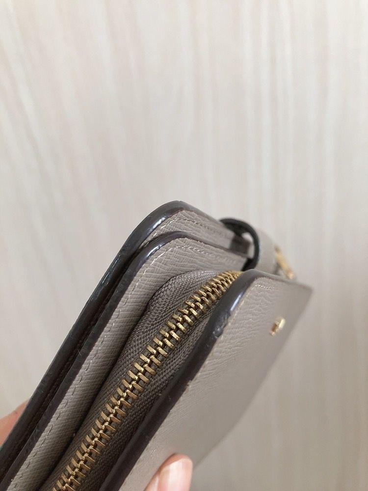 美品★☆定番　FURLA フルラ 上品　財布 ウォレット　二つ折り　グレー