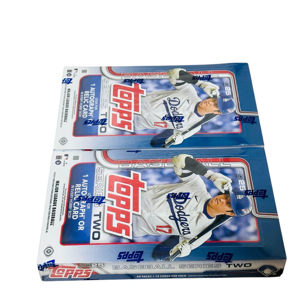 MLB2025TOPPS SERIES2 BASEBALL HOBBY 2BOX