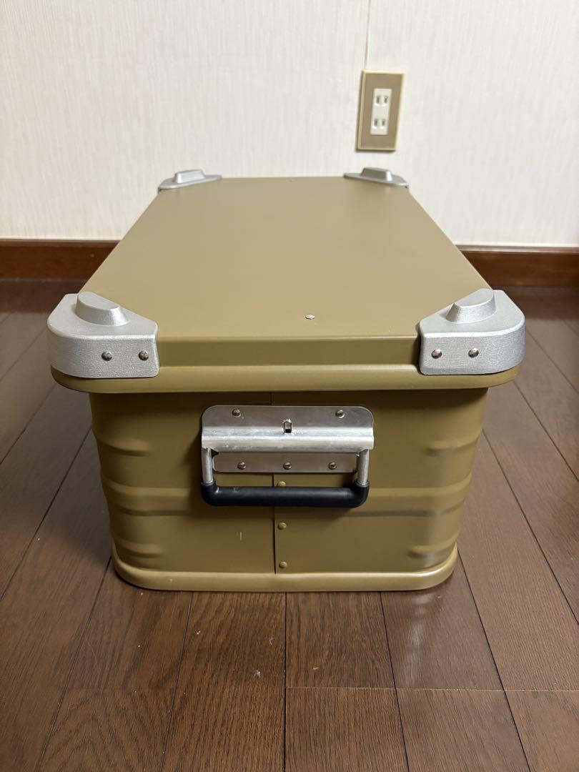 DELTA／MT アルミコンテナボックス 30L Sサイズ サンド