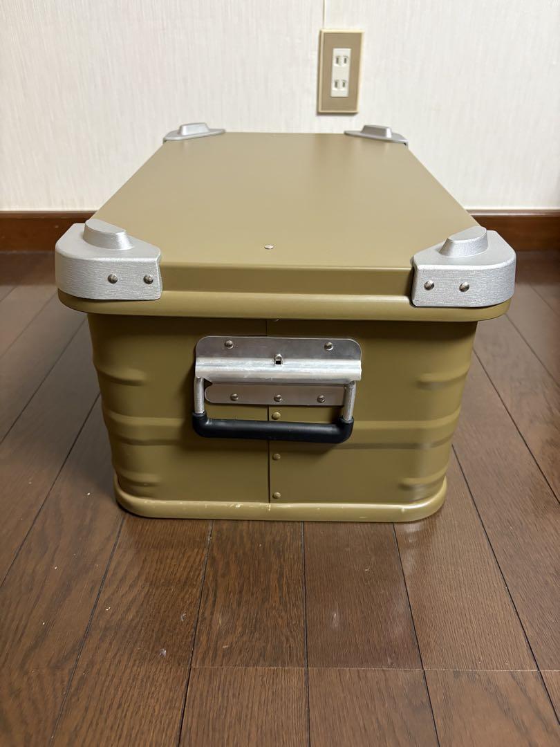 DELTA／MT アルミコンテナボックス 30L Sサイズ サンド