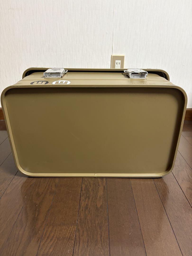 DELTA／MT アルミコンテナボックス 30L Sサイズ サンド
