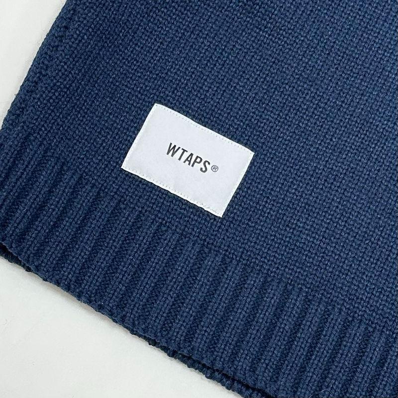 23AW WTAPS CREW NECK 02 SWEATER L セーター 紺