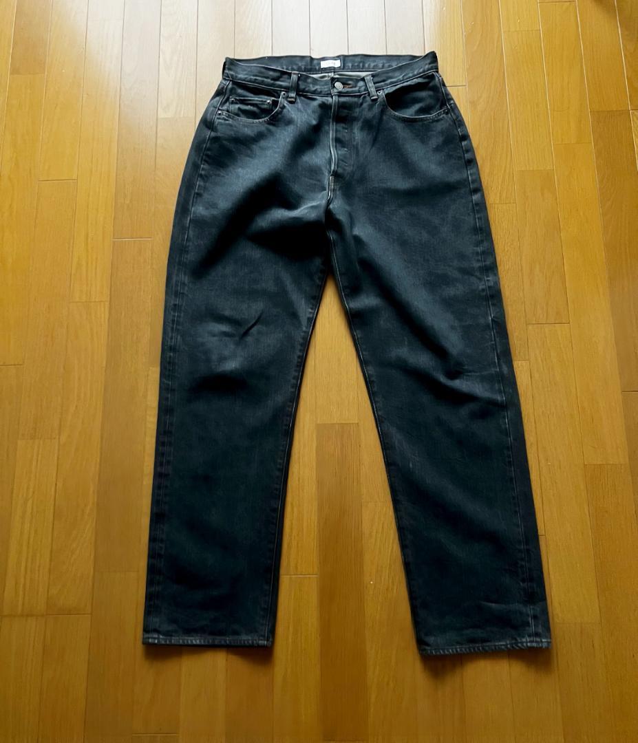 【極美品】CIOTA Straight 32 ストレート デニム グレー