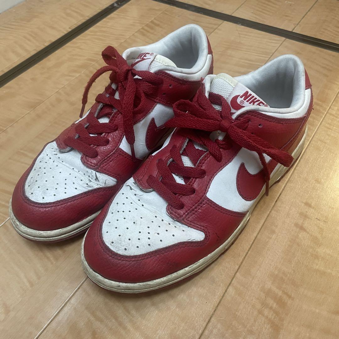 nike ダンク low 赤
