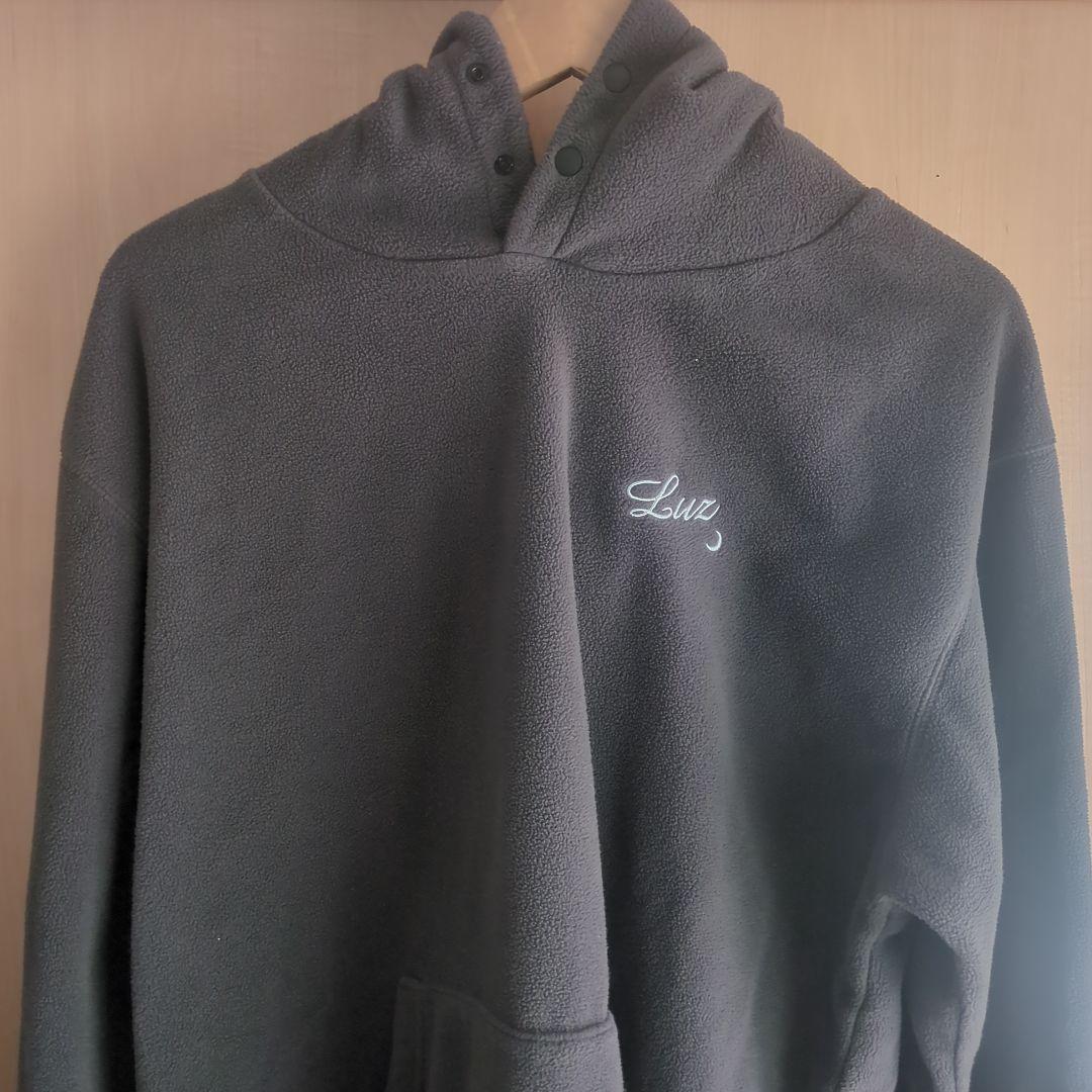 ルースイソンブラフリースパーカーグレー　XL