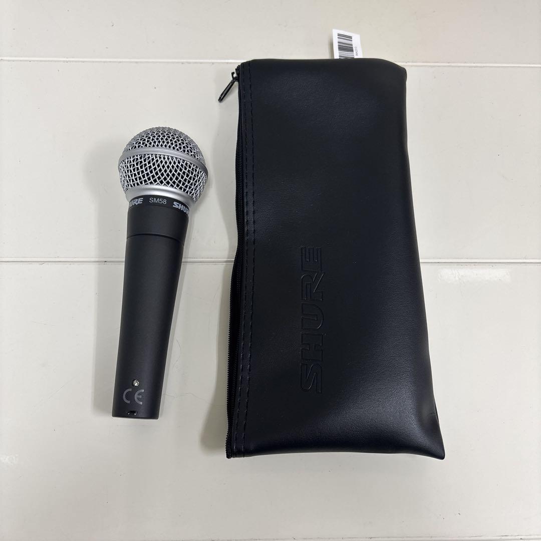 【美品】SHURE SM58 ボーカル定番マイク