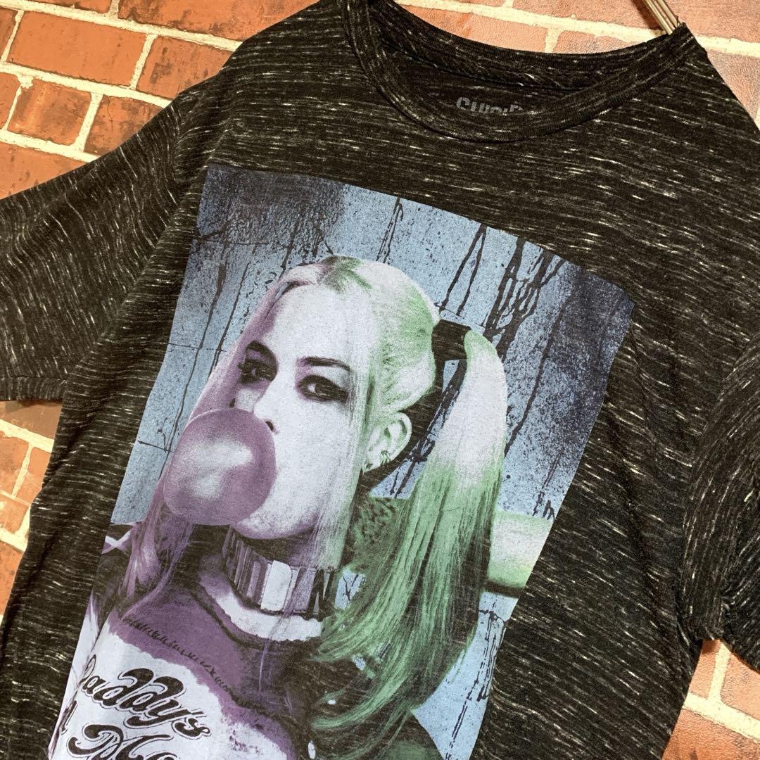 スーサイド・スクワッド★suicide squad★ハーレークイン★tシャツ古着