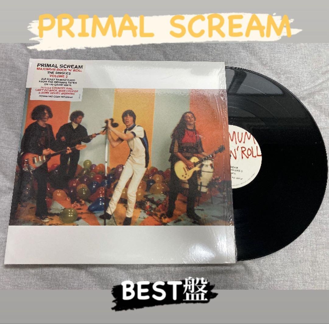PRIMAL SCREAM MAXIMUMROCK'N'ROLL BEST2LP