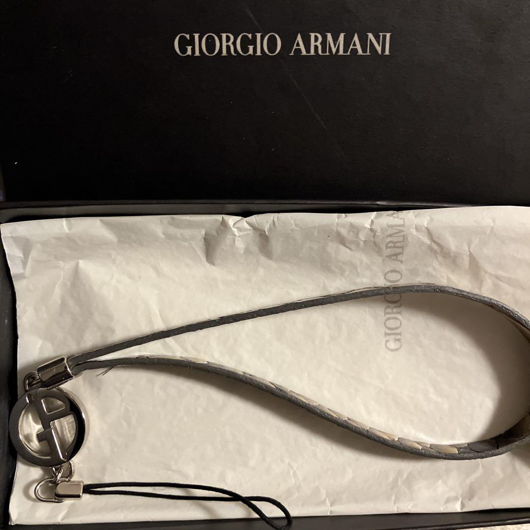 Giorgio Armani ジョルジオ アルマーニ キーホルダー