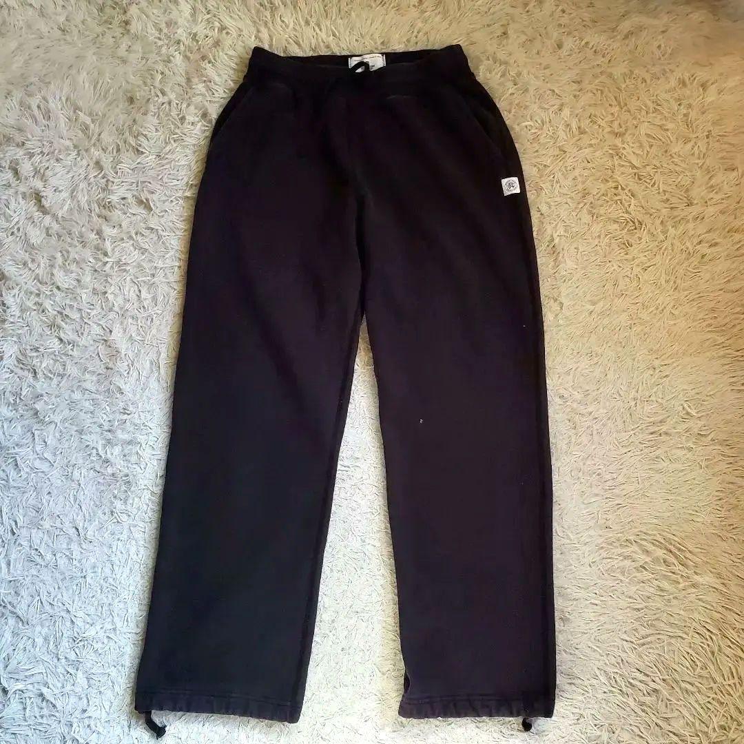 REIGNING CHAMP メンズ ミッドウェイト スウェットパンツ 黒 MM REIGNING CHAMP
