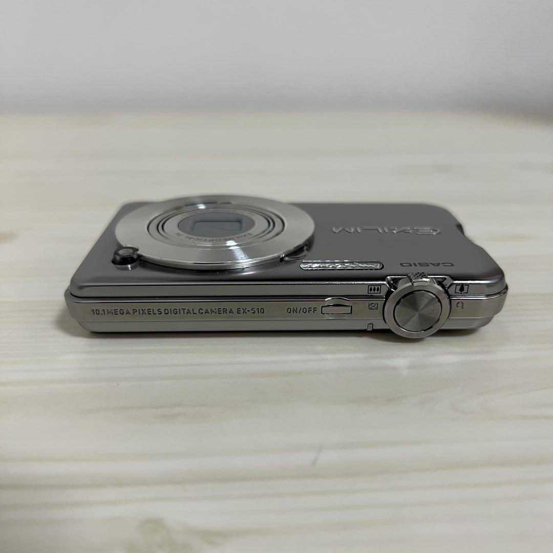 宅配便配送 CASIO EXILIM 訳あり品 コンパクトデジタルカメラ EX-S10 デジタルカメラ