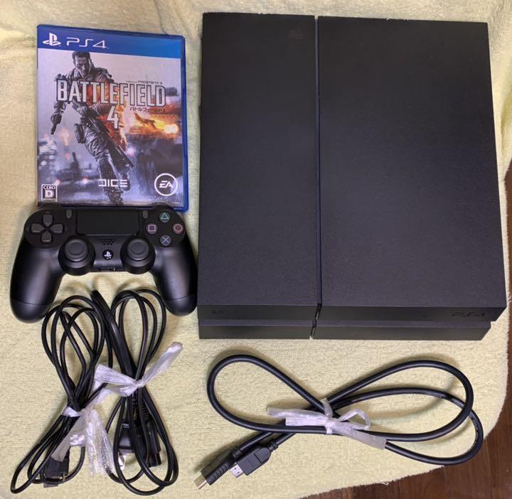 PS4 本体 PlayStation4 CUH-1200A ソフト×1 箱なし 本体