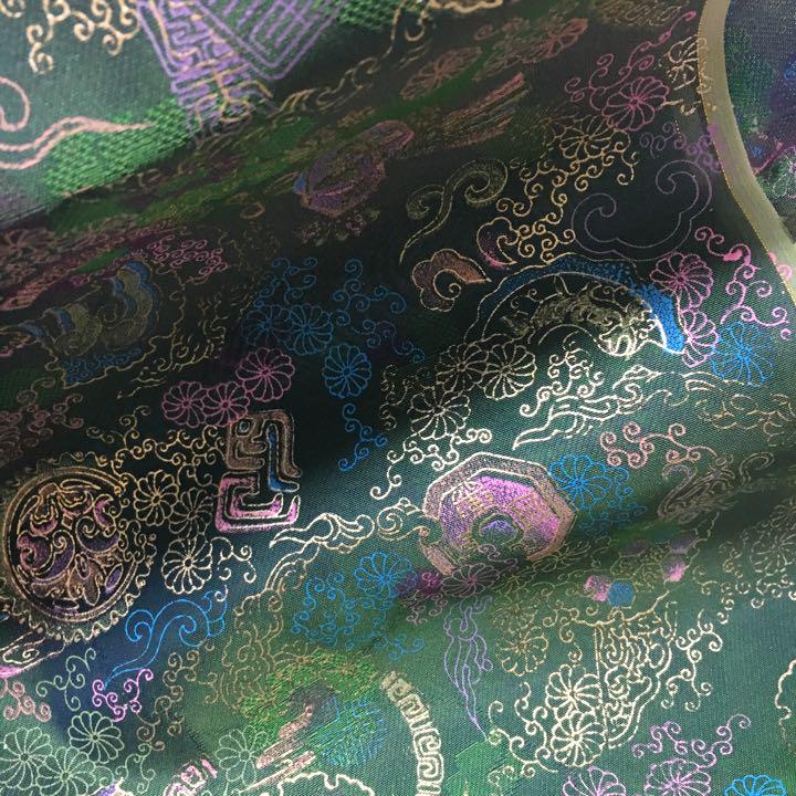韓国 韓服 チマチョゴリ 生地 ポジャギ 55×380cm位大判 No.28