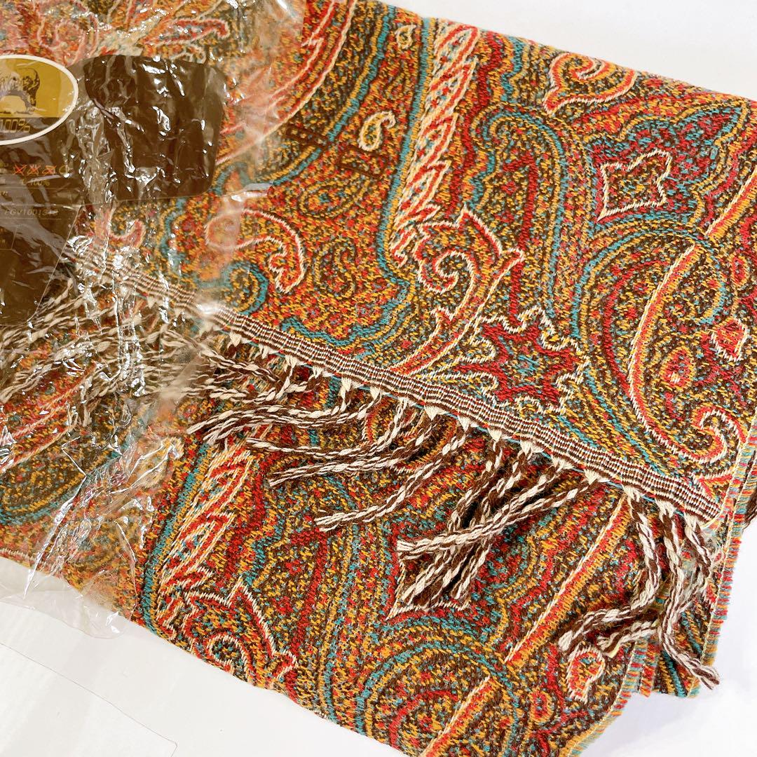 未使用 ETRO エトロ ウール100 純毛ひざ掛け - メルカリ