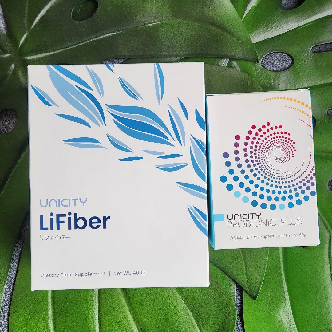 unicity リファイバー1箱・プロバイオニックプラス20パケ　セット